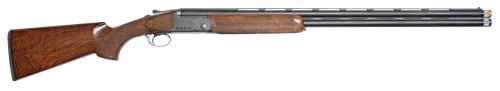 Rizzini USA 260212 BR110 Sporter 12 Gauge Break Open 3" 2rd 32" Matte Gray Cerakote Chrome Lined Vent Rib Barrel, Matte Gray Cerakote Receiver, Turkish Walnut Wood Fixed Pistol Grip Stock, Right Hand 