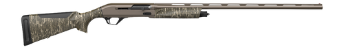 Retay USA ACEBRBL28 Ace  12 Gauge Semi-Auto 3" 3+1 28" Bronze Cerakote Deep Bore Barrel, Bronze Cerakote Aluminum Slopeback Receiver, Fixed Mossy Oak Bottomland Synthetic Stock                        