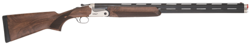 TriStar 33170 Cypher X 12 Gauge Break Open 3" 2rd 28" Blued Over/Under Vent Rib Barrel, Stainless Aluminum Receiver, Fixed Turkish Walnut Stock                                                         