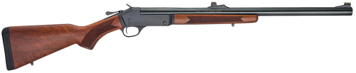 Henry H01512S Single Shot  12 Gauge with 24" Rifled Slug Barrel, 3" Chamber, 1rd Capacity, Blued Metal Finish & American Walnut Stock Right Hand (Full Size)                                            