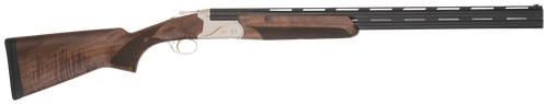 TriStar 33144 Trinity II LT Full Size 20 Gauge Break Open 3" 2rd 28" Black Over/Under Vent Rib Barrel, Engraved Silver Aluminum Receiver, Fixed Turkish Walnut Stock, Right Hand                        