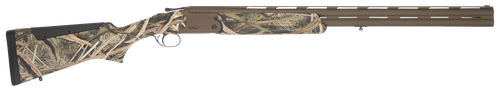 TriStar 35221 Hunter Mag II  12 Gauge 3.5" 2rd 28" Chrome-Lined, Midnight Bronze Barrel/Re, Mossy Oak Shadow Grass Blades Furniture, Fiber Optic Sight, 5 Ext. Chokes                                   