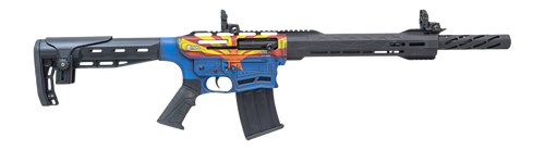 Citadel CBOSS2512-AZ Boss25  12 Gauge 3" 5+1 18.75" Threaded Barrel, Arizona Flag Steel Receiver w/Picatinny Rail, Adj Comb Synthetic Butt Stock, Picatinny Rail Forend, Polymer Grip                   