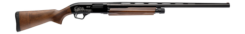 Winchester Repeating Arms 512480391 SXP High Grade 12 Gauge Pump 3" 4- 2.75" Shells 26" Black Chrome Vent Rib Barrel, Engraved Gloss Blued Aluminum Receiver, Fixed Grade II Oiled Walnut Stock, Invecto