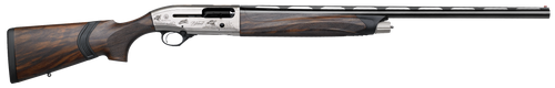 Beretta USA J40AN18 A400 Upland 12 Gauge 28" Black Barrel 3" 2+1, Nickel Engraved Metal, Xtra Grain Walnut Kick-Off Stock                                                                               