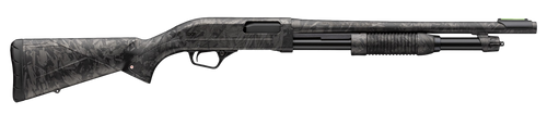 Winchester Repeating Arms 512457395 SXP Defender Compact 12 Gauge Pump 3" 5, 2 3/4" Shells 18" Forged Carbon Hydrodip Steel Barrel, Aluminum Receiver, Fixed Forged Carbon Hydrodip Synthetic Stock     
