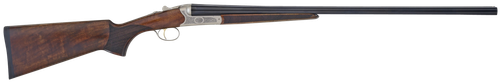 TriStar 38116 Bristol SxS Full Size 16 Gauge Break Open 3" 2rd 28" Blued Side By Side Barrel, Nickel Engraved w/24K Gold Inlay Steel Receiver, Fixed Oiled Turkish Walnut Stock, Right Hand             