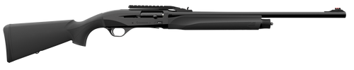 Retay USA GORSLBLK24 Gordion  Slug 12 Gauge 3" 4+1 24" Black Vent Rib Barrel, Stainless Aluminum Receiver, Fixed w/Pistol Grip Black Synthetic Stock                                                    
