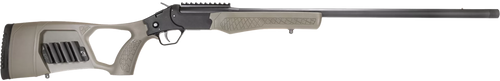 Rossi SSP20TKY Tuffy Turkey 20 Gauge 1rd 26" Alloy Steel Barrel & Receiver w/Matte Black Finish, Synthetic OD Green Fixed Thumbhole Stock w/Shell Holder, Ambidextrous (Youth)                          