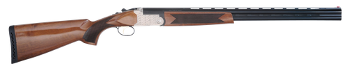 TriStar 30206 Setter S/T  Full Size 20 Gauge Break Open 3" 2rd 26" Black Vent Rib Barrel, Engraved Silver Steel Receiver, Fixed Turkish Walnut Stock, Beretta/Benelli Chokes, Right Hand                