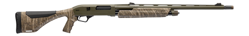 Winchester Repeating Arms 512478690 SXP Long Beard NWTF 20 Gauge Pump 3" 5- 2.75" Shells 24" OD Green Perma-Cote Vent Rib Barrel, Drilled & Tapped Receiver, Adj Comb & LOP w/Pistol Grip Mossy Oak Bott