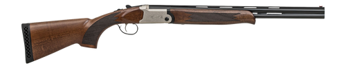 Crickett KSA4300F My First Shotgun Field 410 Gauge Break Open 3" 2rd 20" Over/Under Barrel, Engraved Silver Receiver, Fixed Walnut Stock, Right Hand                                                    