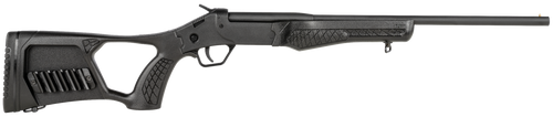 Rossi SSP1BK Tuffy Single Shot Youth 410 Gauge Break Open 3" 1rd 18.50" Matte Black Barrel, Matte Black Steel Receiver, Black Synthetic Thumbhole Stock w/Shell Holder, Right Hand                      
