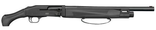 Mossberg 83002 990 AfterShock 12 Gauge Semi-Auto 3" 5+1 18.50" Matte Blued Barrel, Strapped w/M-LOK Forend, Matte Blued Receiver, Black Synthetic Aftershock Grip, Ambidextrous                         