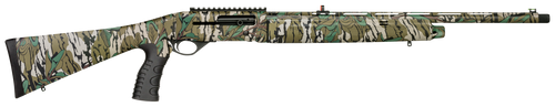 Mossberg 75802 SA Turkey 28 Gauge Semi-Auto 2.75" 4+1 22" Mossy Oak Greenleaf Steel Barrel, Picatinny Rail Receiver, Fixed Mossy Oak Greenleaf Synthetic Stock, Brown Polymer Grip, Right Hand          