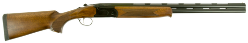 Stevens 22156 555  Compact 410 Gauge Break Open 3" 2rd 24" Black Satin Over/Under Vent Rib Barrel, Satin Black Aluminum Receiver, Fixed Satin Turkish Walnut Stock, Ambidextrous                        