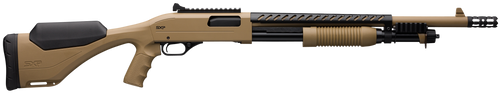 Winchester Repeating Arms 512410395 SXP Extreme Defender 12 Gauge 3" 18" 5+1 Flat Dark Earth Rec/Barrel Flat Dark Earth Fixed Pistol Grip with Adjustable Comb Stock                                    