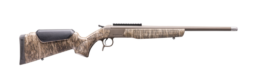 CVA CR4919MOBL Scout Spur 28 Gauge 1rd Patriot Brown Cerakote Steel barrel & Receiver w/Picatinny Rail,  Mossy Oak Bottomland Synthetic Stock                                                           