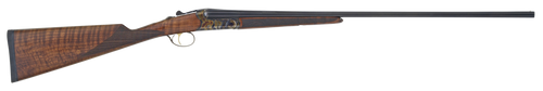 TriStar 38028 Bristol SxS Full Size 28 Gauge Break Open 2.75" 2rd 28" Blued Side By Side Barrel, Color Case Hardened Steel Receiver, English Style Oiled Turkish Walnut Stock, Right Hand               