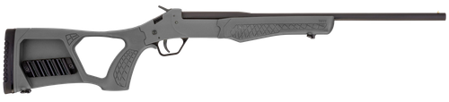 Rossi SSP1-GRAY Tuffy Single Shot Youth 410 Gauge Break Open 3" 1rd 18.50" Matte Black Barrel, Matte Black Steel Receiver, Gray Synthetic Thumbhole Stock w/Shell Holder, Right Hand                    