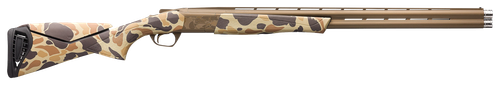 Browning 018725305 Cynergy Wicked Wing 12 Gauge with 26" Barrel, 3.5" Chamber, 2rd Capacity, Burnt Bronze Cerakote Metal Finish & Vintage Tan Camo with Adjustable Comb Stock Right Hand (Full Size)    