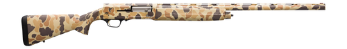 Browning 0119536004 A5 20 Gauge Semi-Auto 3" 3- 2.75" Shells 28" Overall Vintage Tan Camo Vent Rib Barrel, Aluminum Alloy Receiver & Adjustable Vintage Tan Camo Synthetic Stock                        