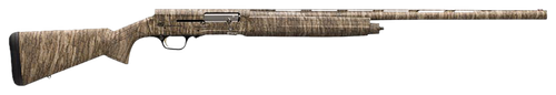 Browning 0118252004 A5  12 Gauge 28" Barrel 3.5" 4+1, Full Coverage Mossy Oak Bottomland, Textured Synthetic Stock With Closed Radius Pistol Grip                                                       
