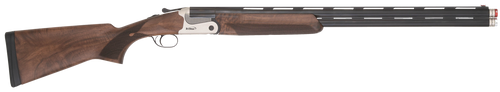 TriStar 33176 Cypher X 28 Gauge Break Open 3" 2rd 28" Blued Over/Under Vent Rib Barrel, Stainless Aluminum Receiver, Fixed Turkish Walnut Stock                                                         