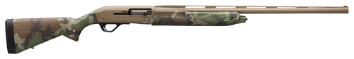 Winchester Repeating Arms 511290291 SX4 Hybrid Hunter 12 Gauge 26" 4+1 3.5" Flat Dark Earth Cerakote Rec/Barrel Woodland Camo Stock Right Hand (Full Size) Includes 3 Invector-Plus Chokes              
