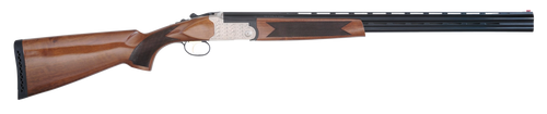 TriStar 30288 Setter S/T  Full Size 28 Gauge Break Open 2.75" 2rd 28" Black Vent Rib Barrel, Engraved Silver Steel Receiver, Fixed Turkish Walnut Stock, Beretta/Benelli Chokes, Right Hand             