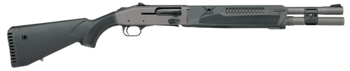 Mossberg 85170 940 Pro 12 Gauge 7+1 18.50" Tungsten Gray Cerakote Barrel, Tungsten Gray Cerakote Aluminum Drilled & Tapped Receiver, Black Fixed Synthetic Stock                                        
