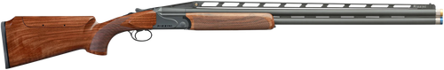 Rizzini USA 26011232 BR110 Sporter IPS Over/Under 12 Gauge 2rd 32" Chrome Lined XL Back Bored, Adj. Vent Rib, Matte Gray Barrel/Rec, Grade II Turkish Walnut Stock w/Adj Comb, 5 Ext. Chokes            