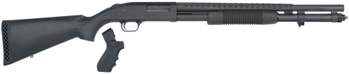 Mossberg 50694 590 Persuader 12 Gauge 3" 8+1 20" Cylinder Bore Heat-Shield Barrel Matte Blued Rec Black Synthetic Stock Includes Pistol Grip                                                            