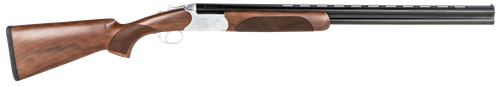 CZ-USA 06473 Redhead Premier 20 Gauge 3" 2rd 28" Gloss Black Chrome Barrel, Silver Satin Chrome Metal Finish, Turkish Walnut Stock Includes 5 Chokes                                                    