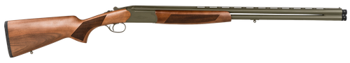 CZ-USA 06411 Drake All-Terrain Full Size 20 Gauge Break Open 3" 2rd 28" OD Green Cerakote Over/Under Vent Rib Barrel, OD Green Cerakote Stainless Steel Receiver, Fixed Turkish Walnut Stock, Right Hand