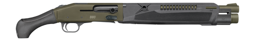Mossberg 83012 990 Aftershock SPX Semi-Auto 3" 5+1 14.75" OD Green Cerakote Integrated Heat Shield Barrel & Drilled & Tapped Receiver, Black Polymer Grip                                               
