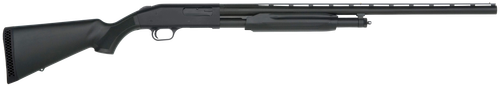 Mossberg 56420 500 All Purpose Full Size 12 Gauge Pump 3" 5+1 28" Matte Blued Vent Rib Barrel, Matte Blued Integral Scope Mount Steel Receiver, Fixed Black Synthetic Stock, Right Hand, Accu-Set Chokes