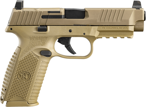 FN 66100723 509 MRD 9mm Luger 10+1 Black Flat Dark Earth PVD Flat Dark Earth                                                                                                                            