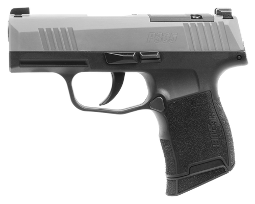 Sig Sauer 3659SXR3P P365X  Micro-Compact Frame 9mm Luger 10+1 3.10" Steel Barrel, Stainless Steel Optic Ready/Serrated Slide, Black Stainless Steel Frame w/Accessory Rail, Polymer Grip                