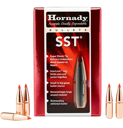 Hornady 30702 SST  30 Cal .308 180 gr Super Shock Tip 100 Per Box/ 15 Case                                                                                                                              