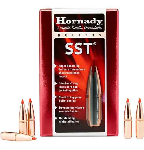 Hornady 26173 SST  6.5mm .264 123 gr Super Shock Tip 100 Per Box/ 25 Case                                                                                                                               