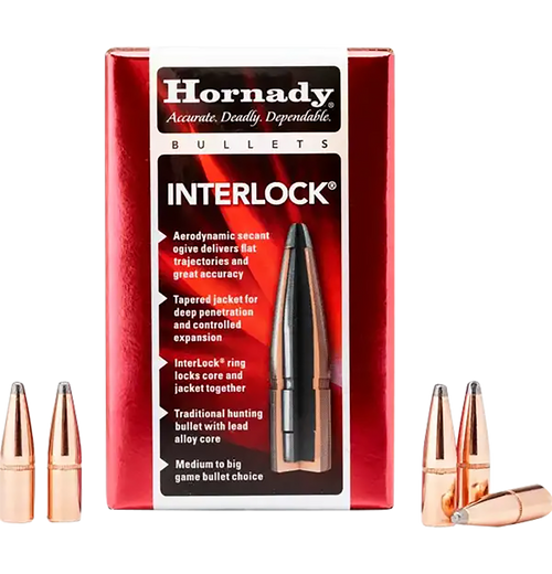 Hornady 3120 InterLock  303 Cal .312 150 gr Soft Point 100 Per Box/ 15 Case                                                                                                                             