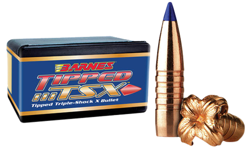 Barnes Bullets 30240 Tipped TSX  6.5Creedmoor 100gr Boat Tail 50/Box                                                                                                                                    