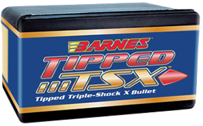 Barnes Bullets 30434 Tipped TSX  338Lapua Mag 265gr Boat Tail 50/Box                                                                                                                                    