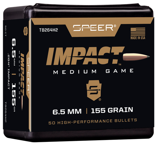 CCI TB264H2 Impact  6.5mm 156gr Speer Impact 50 Per Box/5 Case                                                                                                                                          