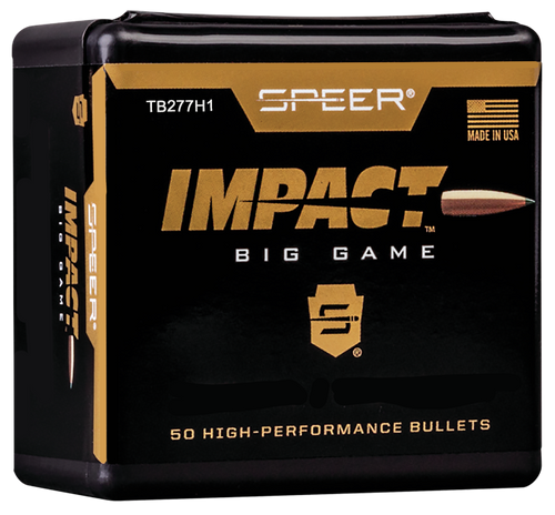 Speer TB277H1 Impact  277Cal 150gr Tipped Plated 50 Per Box/5 Case                                                                                                                                      