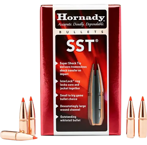 Hornady 25522 SST  25 Cal .257 117 gr Super Shock Tip 100 Per Box/ 25 Case                                                                                                                              