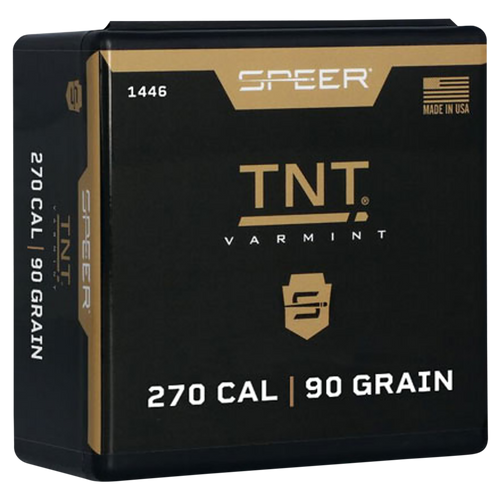 Speer 1446 TNT  270 Caliber .277 90 GR Hollow Point 100 Box                                                                                                                                             
