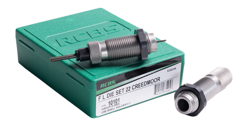 RCBS 10101 F L DIE SET 22 CREEDMORE