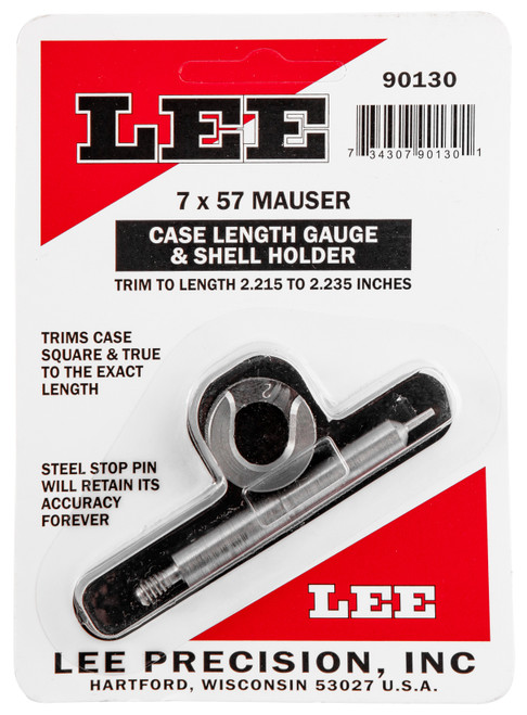 Lee Precision 90130 Case Length Gauge  7x57mm Mauser Steel 0.07 lbs                                                                                                                                     